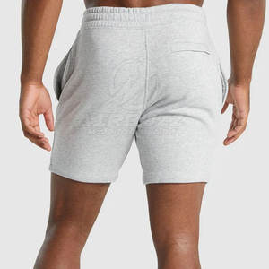Short d'entraînement pour homme en polyester 100% sur mesure écologique style décontracté à motif mi-solide disponible pour la vente en ligne - Product Image 2
