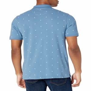 Jersey de piqué de rendimiento táctico de manga corta de secado rápido para hombre, camisa de golf de poliéster de punto para polos - Product Image 5