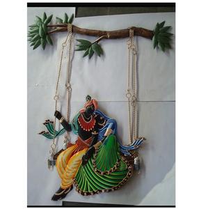 ที่แขวนผนังงานหัตถกรรมเหล็กทำด้วยมือคุณภาพสูงพร้อมการออกแบบโลหะที่แข็งแกร่งสำหรับการตกแต่งวินเทจที่บ้านและสำนักงาน - Product Image 1