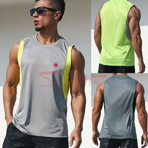 Débardeur de sport pour homme, personnalisé, à séchage rapide, respirant, écologique, en coton/fibre de bambou, style décontracté, couleur unie, très vendu - Product Image 6