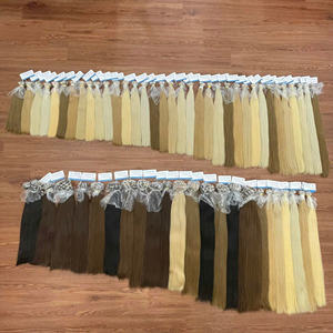 2025 oferta cinta extensiones de cabello personalizado moda Color alta calidad cutícula alineada 100% cabello vietnamita doble dibujado - Product Image 3