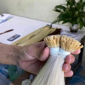 South East Asian Remy Human Hair Extensions <b>Full</b> Cuticle Double Sided Invisible Flat Tip European Hair Type <b>Full</b> <b>Lace</b> <b>Wigs</b> Silky - Product Image 2