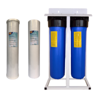 Filtre à eau de pré-Filtration Jumbo de 20 pouces, 2 étapes