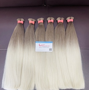 สีใหม่ ต่อผมแบบออมเบร  ผมแท้ 100% จากโรงงานในเวียดนาม - Product Image 6