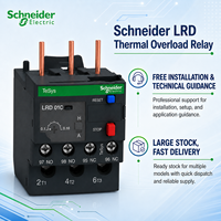 Relais de surcharge thermique Schneider LRD TeSys Deca, relais de protection moteur, relais de commande électrique industriel d'origine