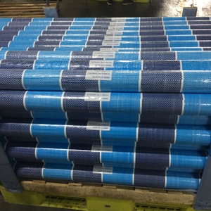 High Quality Best Selling Blue White Blue (BWB) Stripe PE Tarpaulin Roll OEM ODM PE Manufacturer Vietnam Ready-Made Cutting - Product Image 3