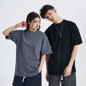 Camiseta extragrande de talla grande con estampado personalizado de alta calidad para hombre, tela de Jersey transpirable con diseño de hombro caído - Product Image 3