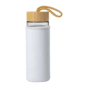 Botella de Agua de Vidrio Personalizada Locamb, Artículos de Bebida Premium para Merchandising - Product Image 1