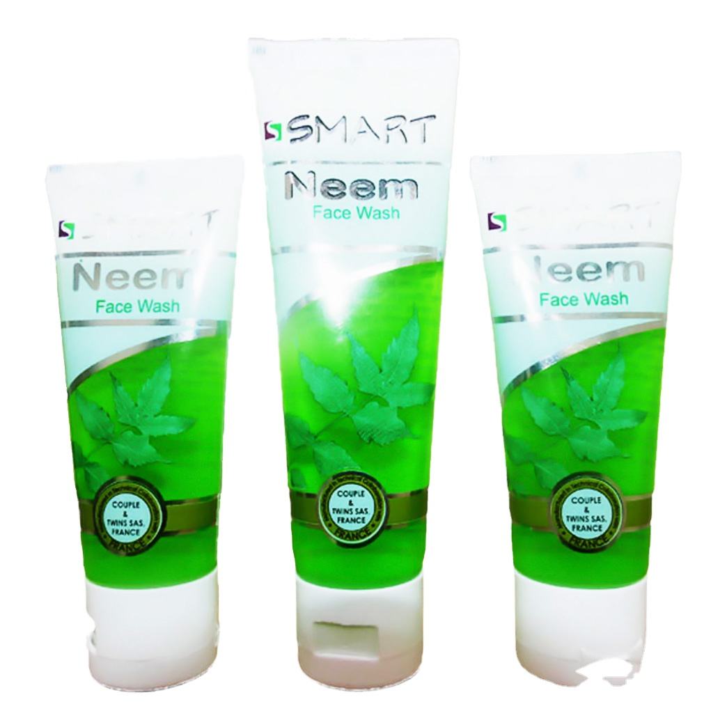 Natural Neem Smart Face Wash Fresh Beauty Clear Care Deep Organic Enzyme Facial Cleansing Face Wash Wholesale In Good Quality