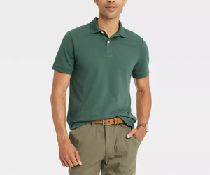Polo pour homme de qualité supérieure en piqué 50% coton 50% polyester, 220 GSM, logo de marque personnalisé, plusieurs options de couleurs, prix bas - Product Image 4