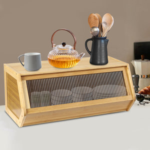 DreamCraft Armoire de rangement moderne en bambou autoportante de 70 cm pour armoires de cuisine Vietnam - Product Image 2