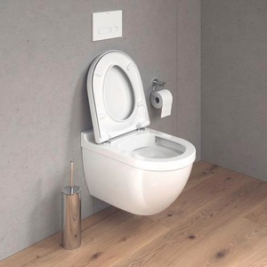 Tapa de inodoro de cierre suave en blanco para DURAVIT de STARCK 3 Design - Product Image 3