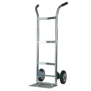 Heavy Duty Folding <b>Trolley</b> Galvanized Steel Rubber <b>Wheels</b> 4-<b>Wheel</b> Enclosed 100kg <b>for</b> Warehouse Storage OEM Customizable - Product Image 2