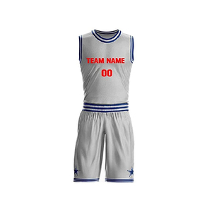 Uniforme de basket-ball pour hommes bon marché respirant 100% polyester sublimation uniforme de basket-ball universitaire pour vêtements d'équipe - Product Image 3