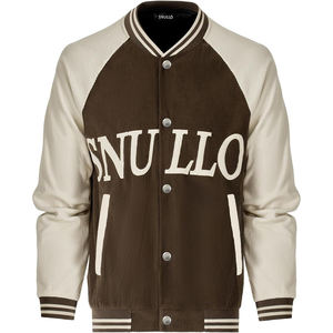 Veste universitaire la plus vendue pour hommes avec manches jaunes Tendance de luxe Vestes d'hiver de haute qualité pour hommes - Product Image 1