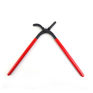 Instrument vétérinaire forgé en gros fait à la main à mâchoires incurvées maréchaux sabot pneu poignée ferme manteau de poudre noire droite noir - Product Image 2