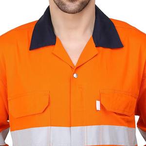 Combinaison de vêtements de travail réfléchissante combinaison de soudage haute visibilité uniforme de vêtements de travail de sécurité de protection pour les travailleurs industriels - Product Image 6