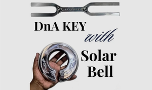 Juego de Diapasones de Afinación de ADN - Afinados Profesionalmente .25 Hz, Vibración de Sonido, Juego de 4 Piezas Sin Peso, Bolsa de Transporte de Terciopelo - Product Image 4