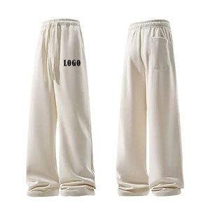 Pantalon confortable pour hommes pantalons Straiht décontracté rayé ample sarouel pantalons de survêtement hommes 100% coton - Product Image 4