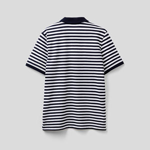 เสื้อเชิ้ตผู้ชายแฟชั่นลำลองสไตล์สตรีทแวร์ แขนสั้น ผ้าเจอร์ซีย์ ระบายอากาศได้ดี ผลิตจากผ้าฝ้าย 100% สำหรับฤดูร้อน ดีไซน์สีพื้น แต่งสีตัดกัน - Product Image 6