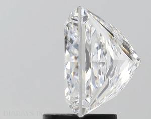 2,50 Ct Princess Cut IGI Certified F-Color Lab Grown Diamante suelto VVS-VS-Clarity CVD Lab Grown Diamond - Product Image 4