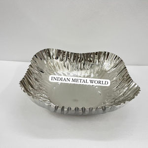 Bol de service en métal en acier inoxydable de haute qualité Design classique Bol à chocolat Vaisselle pour la maison et la restauration Prix abordable - Product Image 6