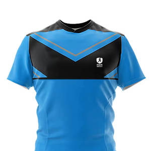 Uniforme de rugby duradero para hombre, material de poliéster de primera calidad, camisa de manga corta de secado rápido y pantalones cortos, perfecto para equipos y clubes juveniles - Product Image 6