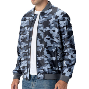 Chaqueta Bomber para Hombre de Alta Calidad, Estilo Urbano, Fabricante OEM, Superventas - Product Image 4