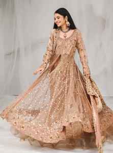 Blusa Maxi de Seda Bordada Pakistaní, Elegante y Lista para Usar, para Fiestas, Eventos Laborales y Salidas Nocturnas - Product Image 2