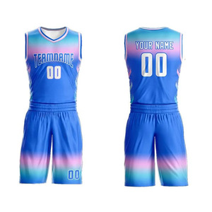 Uniforme de basket-ball personnalisé, maillot sublimé, short en polyester, tissu respirant, vêtements d'équipe, nom, numéro et logo personnalisés - Product Image 4