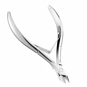 Premium Cuticle nippers stainless steel smooth cutting razor edge manicure nail clippers