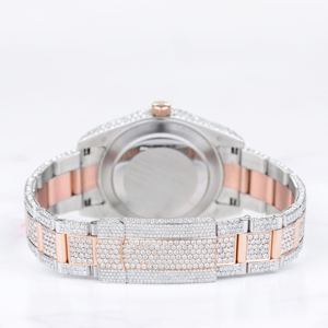 Luxury High Quality Automatic Mechanical VVS DE Colour Moissanite Alarm Features <b>Men's</b> Hip Hop <b>Watches</b> - Product Image 4