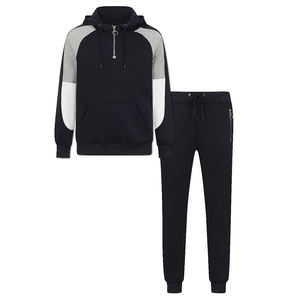 Conjunto de chándal deportivo para hombre, conjunto de chándal con logotipo personalizado, conjunto de chándales deportivos para correr, chándales de lana de alta calidad para hombre - Product Image 5