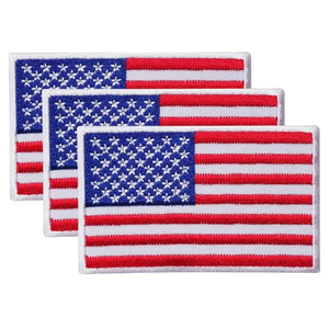 Custom Embroidered Chenille Fabric Iron-On <strong>Patches</strong> for Flags-High Quality Custom <strong>Designs</strong> &amp; Colors - Product Image 2