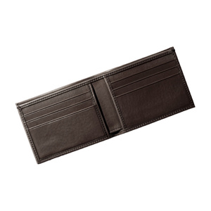 Portefeuille en cuir pour homme exclusif, cuir véritable de qualité supérieure, design fin et compact, portefeuille à rabat unique et classique pour homme - Product Image 3