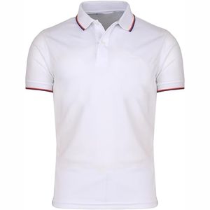 เสื้อโปโลสำหรับผู้ชายผ้าฝ้าย100% ติดโลโก้ระบายอากาศได้ดีพิมพ์ลายออกแบบได้ตามต้องการ - Product Image 5