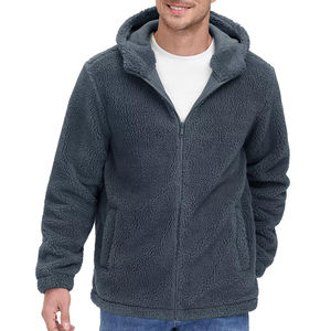 Veste polaire pour temps froid, toucher doux, couche chaude, fermeture éclair intégrale, coupe confortable pour une utilisation en extérieur, vêtements décontractés et voyages - Product Image 1