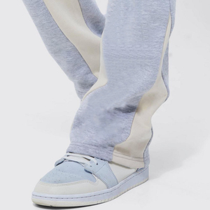 2025 Custom Logo Design High Waist Men's Flared <b>Trousers</b> High Quality Solid Material Printed Flare <b>Trousers</b> for Men - Product Image 5