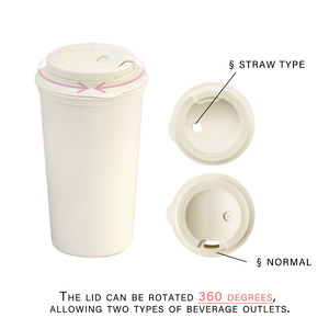 แก้วน้ำพลาสติกสองชั้น ปลอดสาร BPA ใช้ซ้ำได้ พร้อมฝาปิด 7 สี ขนาด 16 ออนซ์/450 มล. ดีไซน์น่ารัก เหมาะสำหรับเป็นของขวัญ ผลิตในเกาหลี - Product Image 5