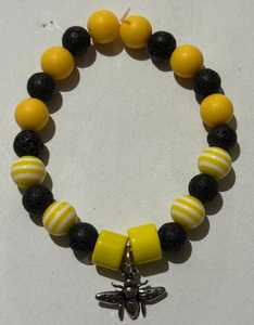 Bracelet manchette en perles faites à la main-Manchette pour femmes et filles - Product Image 1