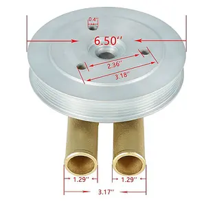 Pompa Air Laut Mentah untuk 1999-2005 Kit Impeller Pompa Volvo 3.0 4.3 5.0 5.7 8.1L 21214599 3812693 3862482 3857202 21214596