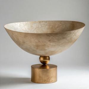 DuchessTray Cuenco de comedor noble hecho a mano Tazón de servicio de forma personalizada para el hogar Hotel Boda con uso decorativo - Product Image 5