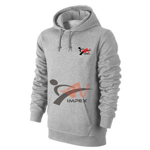 ชุดวอร์มแบบสวมหัวของผู้ชายชุดวอร์มพร้อมฮู้ดพิมพ์โลโก้ได้ตามต้องการ - Product Image 2