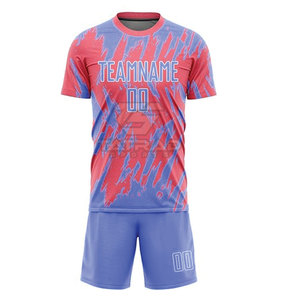 Latest Design Custom Logo Printed Sublimation <b>Football</b> Uniform Breathable Quick Dry Lightweight 100% Polyester <b>Best</b> Selling - Product Image 5