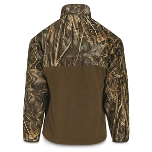 Chaqueta de Caza Acolchada de Alta Gama para Hombre, Estilo Bomber, Invierno, Color Sólido, Cuello Alto, Logotipo Frontal, Ecológica y Transpirable - Product Image 3