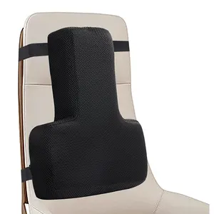 T-förmiger Bürostuhl Rückenkissen Speicher-Schaum Lendenwirbel-Unterstützungskissen Stuhl unterer Rücken Schmerzlinderungs-Kissen
