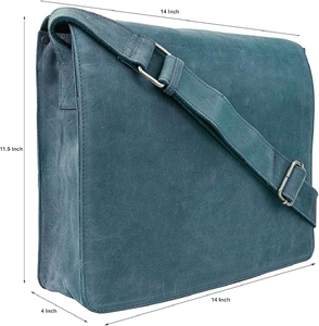 Nouveau 2025 sacs de bureau en cuir véritable pour hommes sac en cuir fait à la main sac avec logo personnalisé - Product Image 2