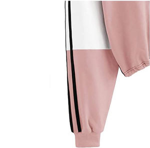 Sudadera Corta de Invierno para Mujer, Moderna, con Logotipo Frontal Bordado en 3D, Forro Polar, 100% Algodón, Tallas y Colores Personalizables - Product Image 4