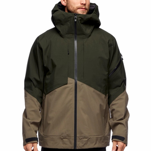 Nueva chaqueta Softshell personalizada de alta calidad para hombres y ropa informal Chaqueta deportiva de snowboard impermeable para hombres - Product Image 3
