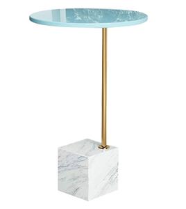 Conception personnalisée Nouvelle fonction Table en marbre Forme ronde Table basse en marbre et meubles de salon pour la décoration - Product Image 1